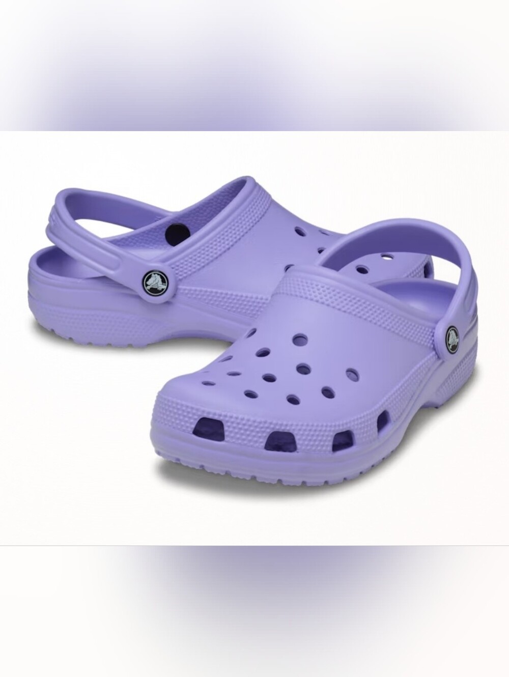 Crocs Classic Kids Clog Size J4 Mystic Purple